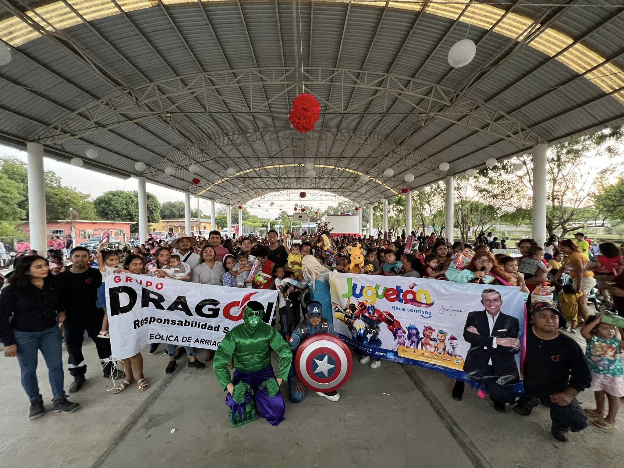 Alianza Juguetón de Grupo Dragón para apoyo social a comunidades infantiles